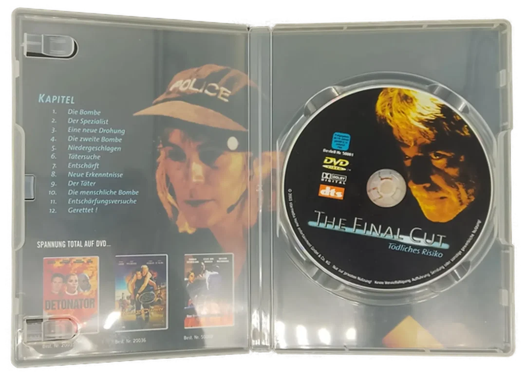 DVD "The Final Cut - Tödliches Risiko" mit Sam Elliott und Anne Ramsay – Bild 3
