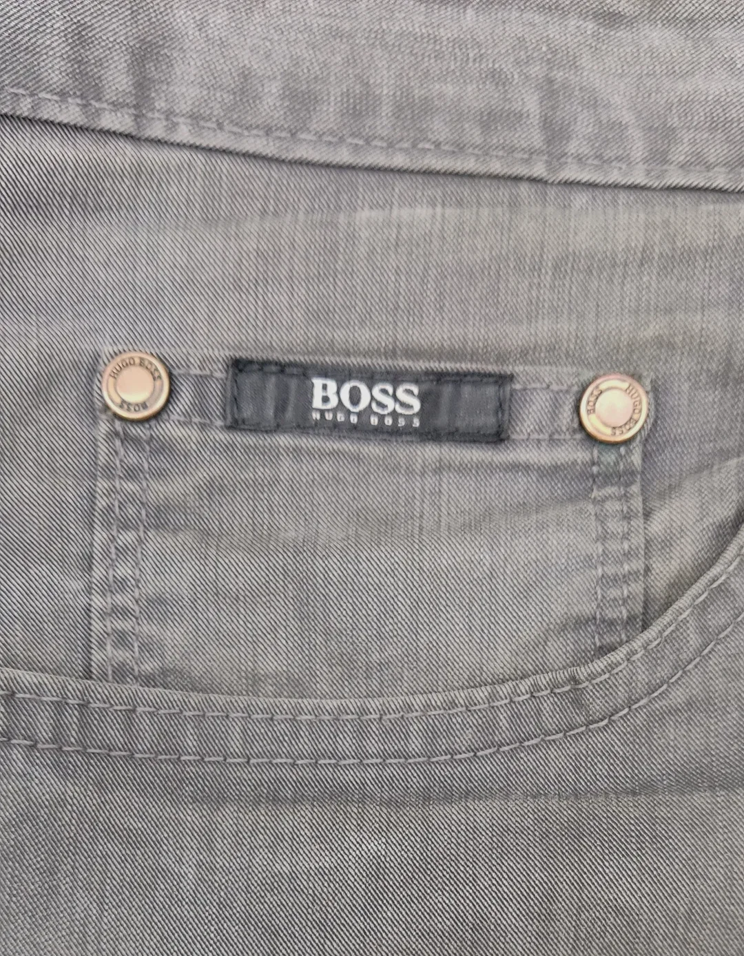 Boss Herren Hose grau Gr. 33/30 – Bild 3