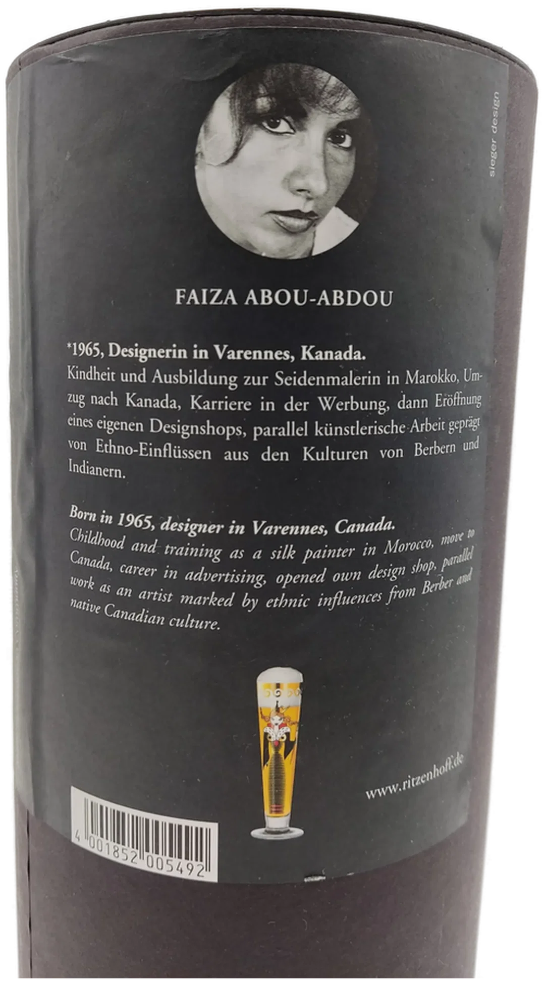 Bierglas Ritzenhoff Neu | Originalverpackt – Bild 2