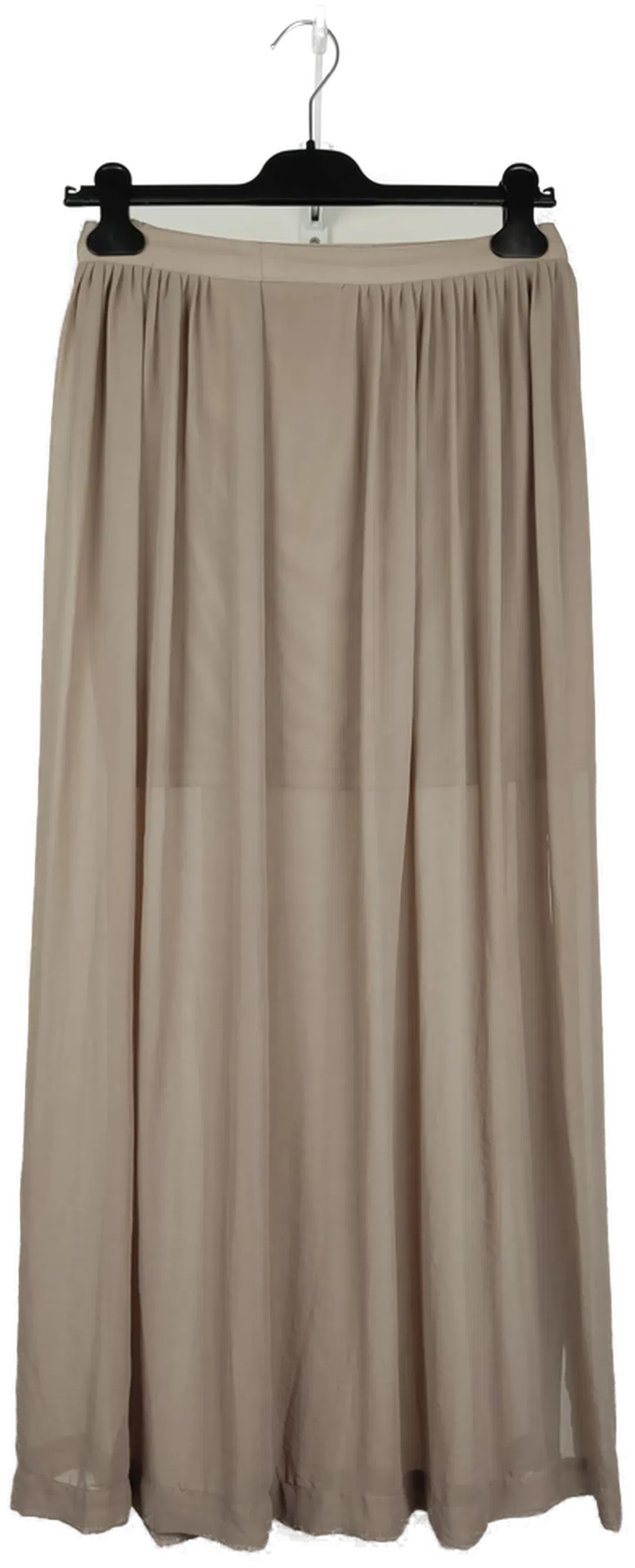 H&M Damenrock braun lang seitlich geschlitz - 36/S - Bild 1