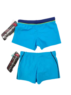  AQUARAPID - Jungen Badehose/Shorts - 2 Stück, Gr. 116, 5-6 Jahre (sehr klein geschnitten) – Vorschau 2
