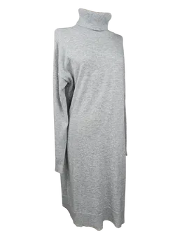 Lawrence Gray Damen Rollkragenkleid, grau - Gr. M - Bild 2