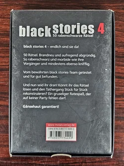 Black Stories 4 - Gesellschaftsspiel - moses  - Bild 2