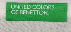 United Colors of Benetton Kindertop weiß Gr. L/G - Bild 3