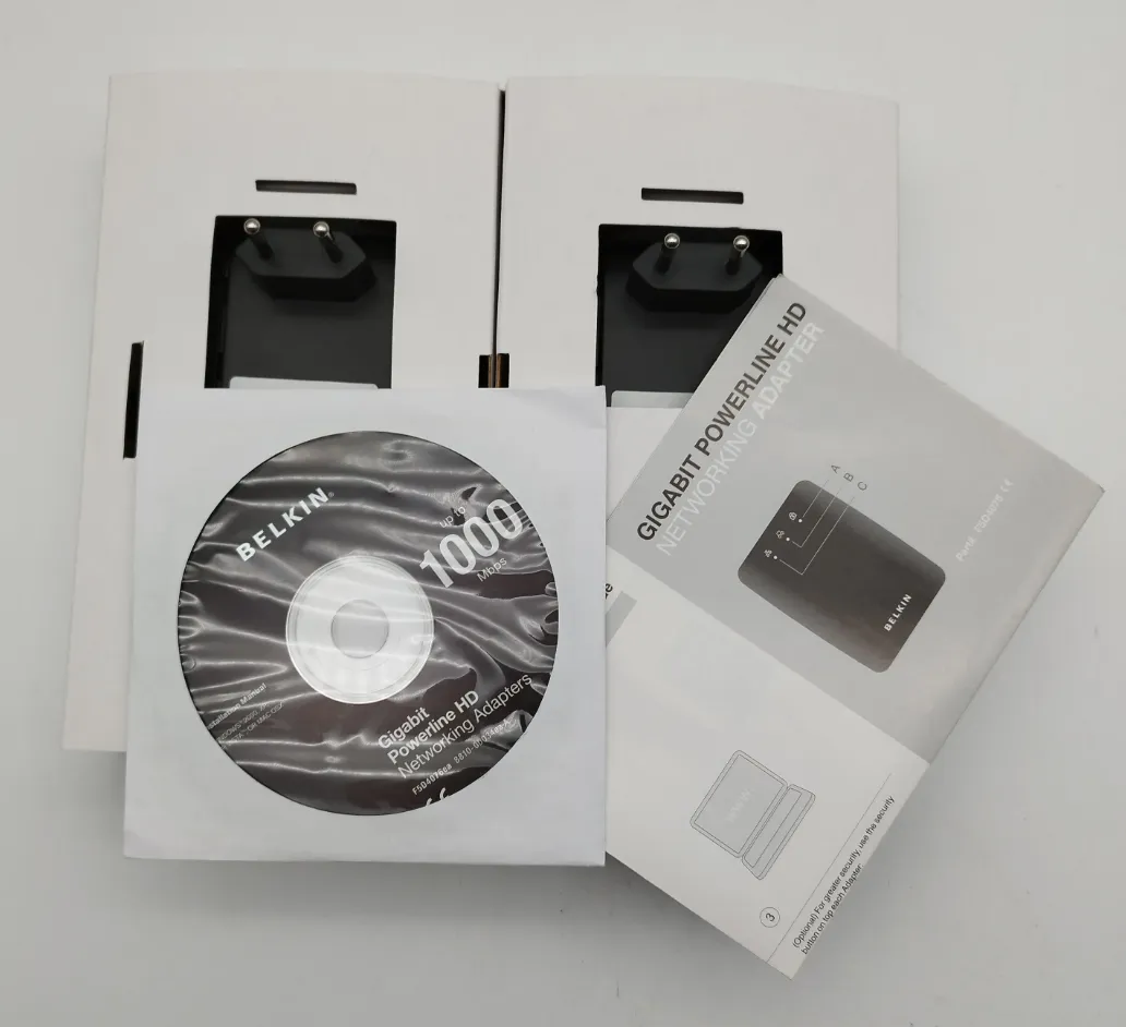 BELKIN Gigabit Powerline HD Starterkit - Originalverpackt – Bild 5