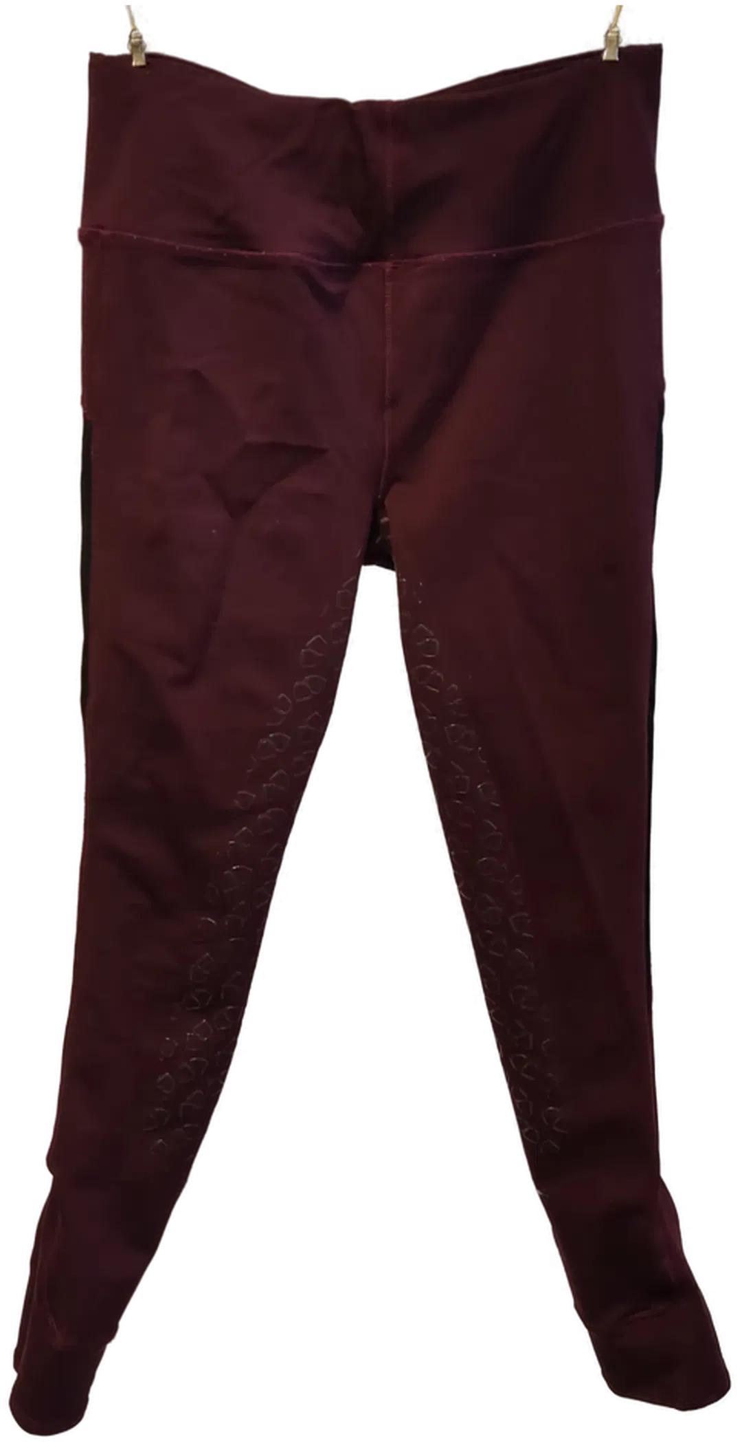 Damengymnastikhose weinrot gepunktet - Gr. 42 - Bild 1