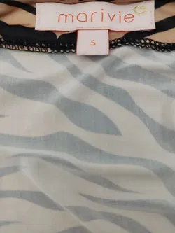 Marivie Damenkleid Jumpsuit mit Gürtel - S/36 - Bild 5