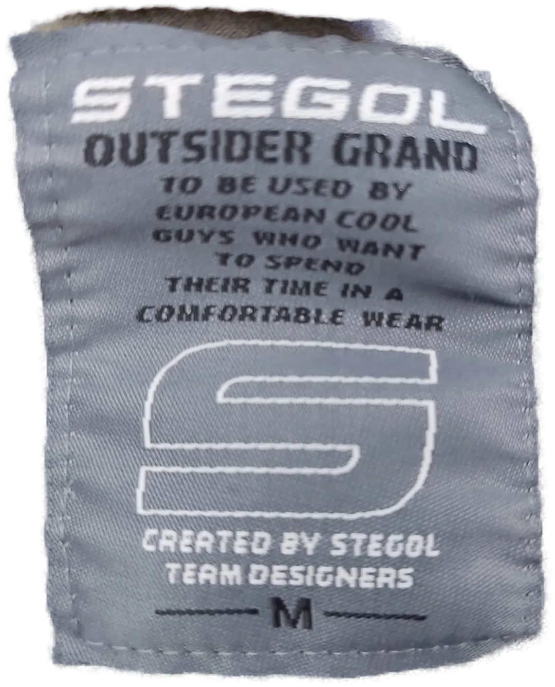 Stegol Herren-Langarmshirt, grau - Gr. M  – Bild 4