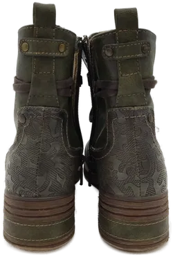 Mustang Damen Stiefeletten Grün - 40 - Bild 2