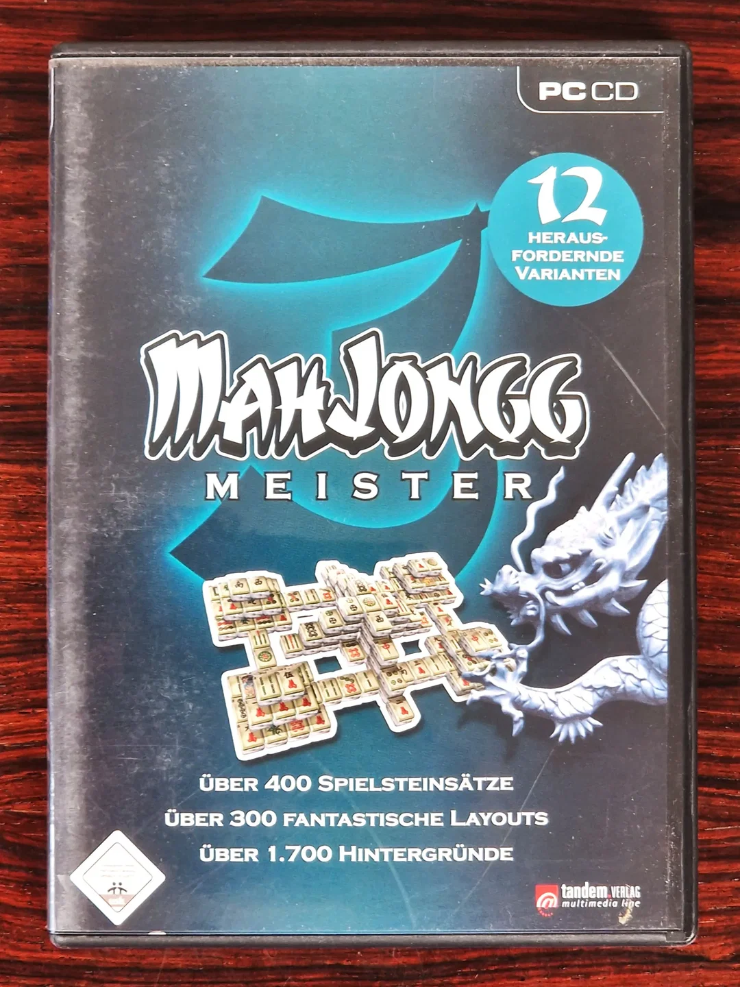 Mahjongg Meister 3 - 12 herausfordernde Varianten - PC-Spiel - CD-ROM - Bild 1