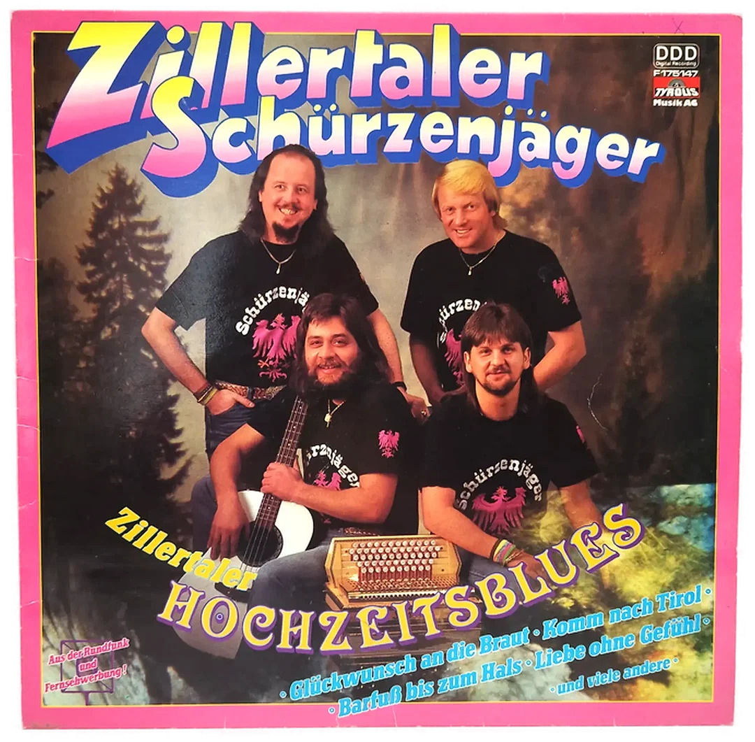 LP Zillertaler Schürzenjäger – Zillertaler Hochzeitsblues | 90er-Original - Bild 2