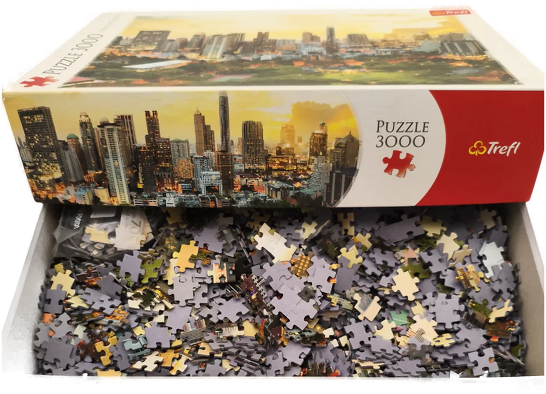 Trefl Puzzle, Sonnenuntergang in Bangkok, 3000 Teile – Bild 3