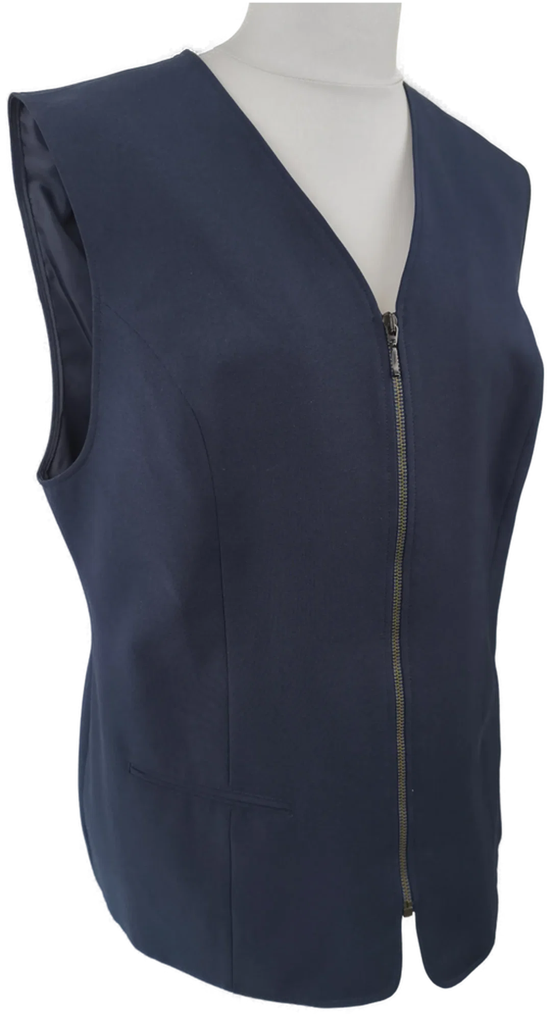 Gilet Damen, blau, Berufsbekleidung, Gr. 46 – Bild 2