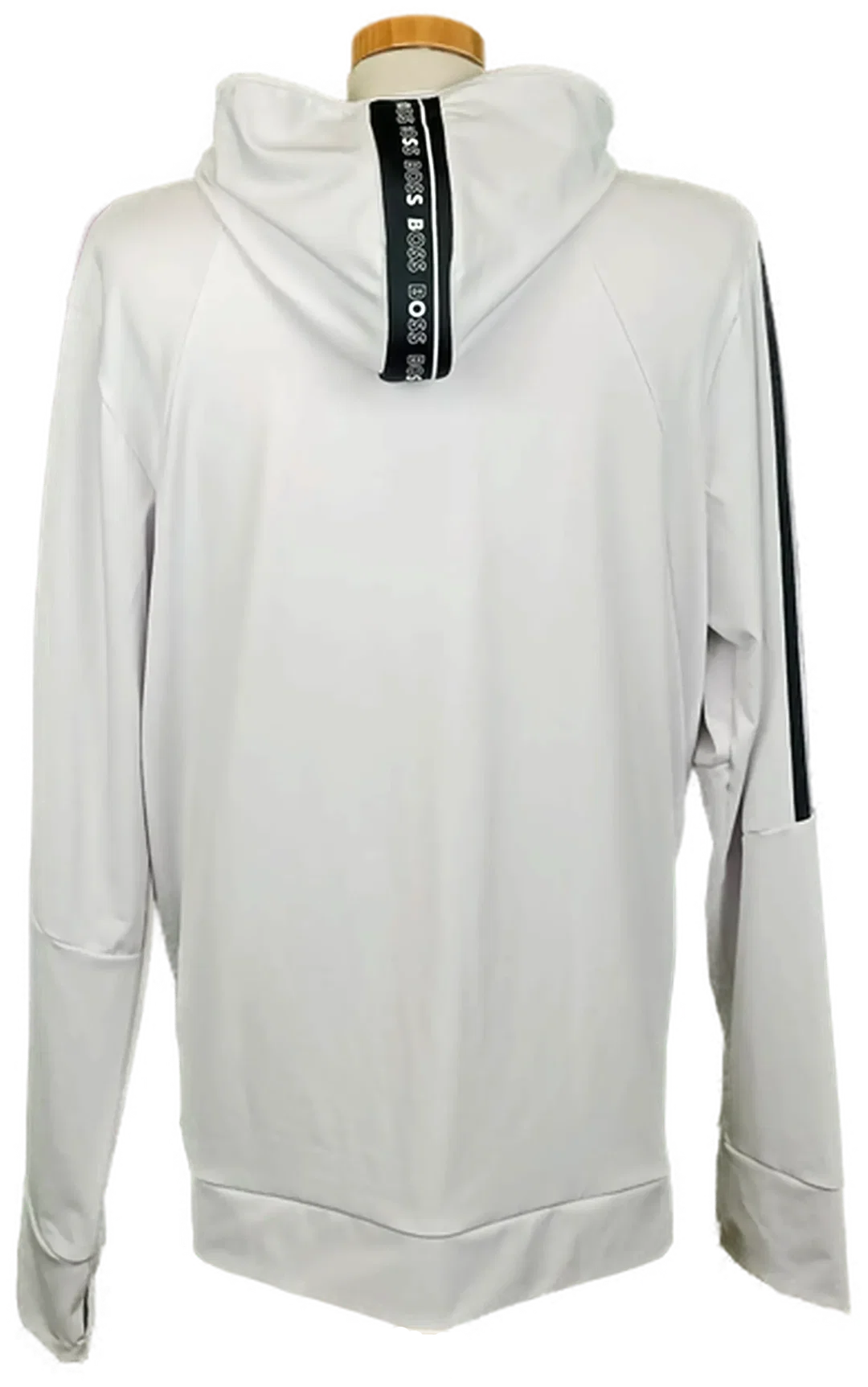 Boss Herren Reisverschlusshoodie weiß Gr. XL – Bild 2
