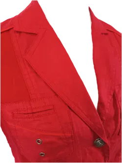 Bonita, Kurzarm-Blazer, Gr. 38, Leinen - Bild 4