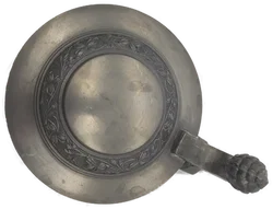 Bierkrug mit Deckel und Hopfenmotiv, Höhe 17cm - Bild 5