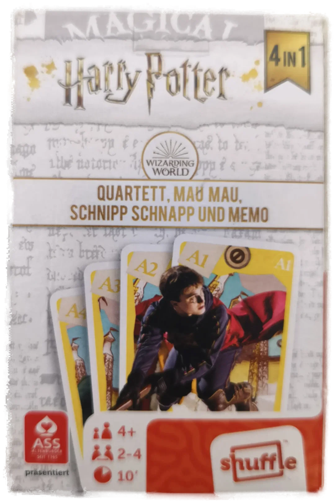 ASS, Kartenspiel "Harry Potter" 4 in 1 – Bild 1
