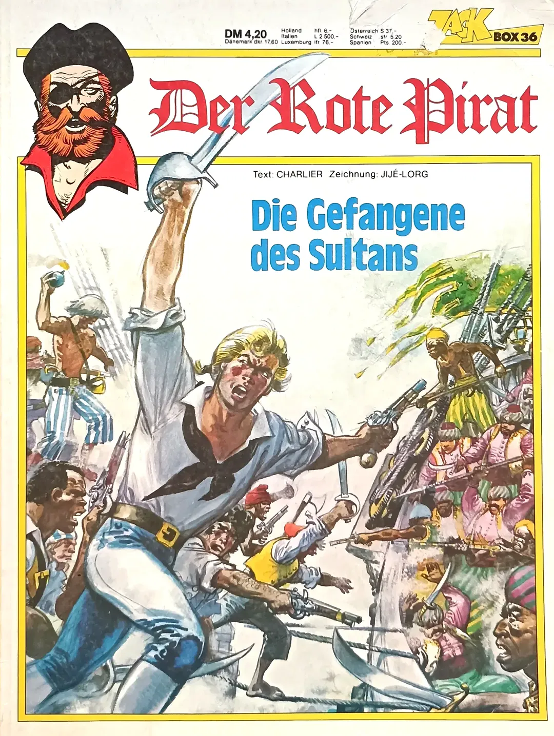 Zack Box Der Rote Pirat - Die Gefangene des Sultans Band 36 - Bild 2
