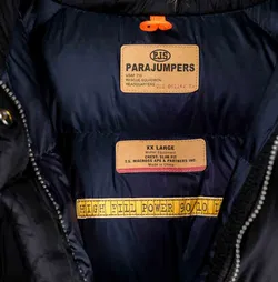 Mantel Jacke Parajumpers Damen-Daunenparka mit Fellkapuze, Schwarz, Gr. L Winter - Bild 3