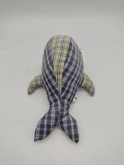 Kleiner Walfisch - handgenäht - Bild 3