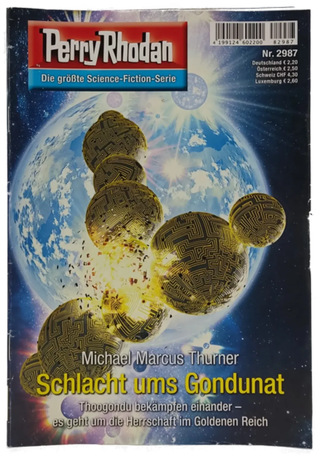 Romanheft Perry Rhodan Schlacht ums Gondunat Erstauflage Nr. 2987 - Bild 2