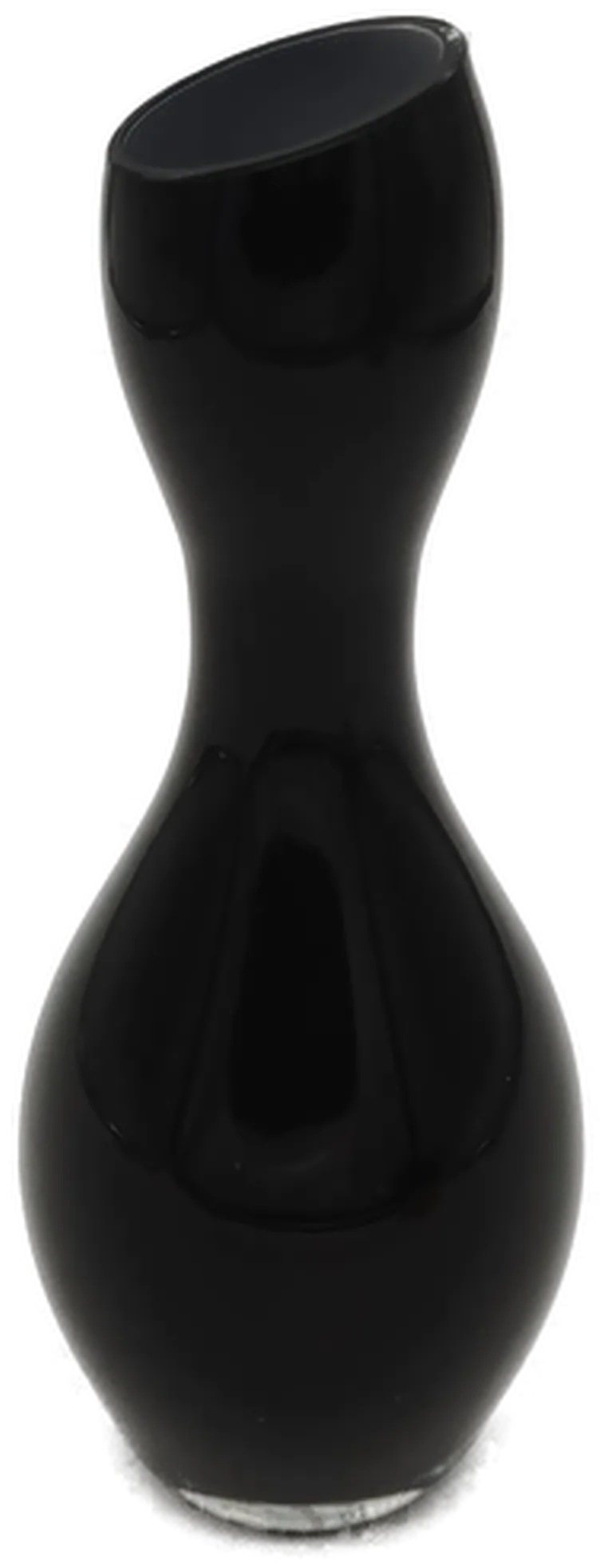 Rosenthal Vase schwarz aus Opalglas Home Design Höhe ca 25cm – Bild 4