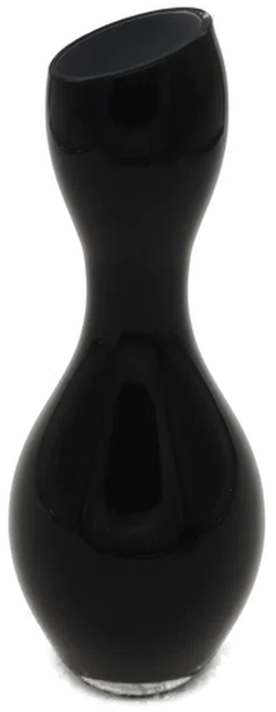 Rosenthal Vase schwarz aus Opalglas Home Design Höhe ca 25cm - Bild 4