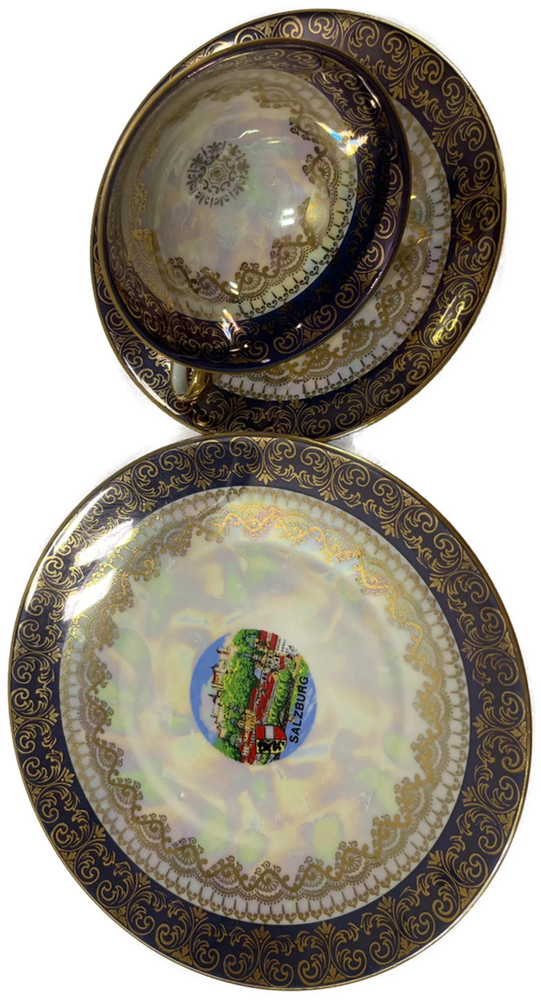 Sammeltasse Salzburg blau – Bild 2