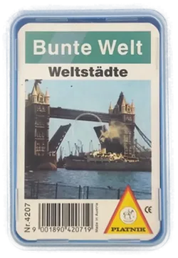 Bunte Welt - Weltstädte Kartenspiel - Bild 1