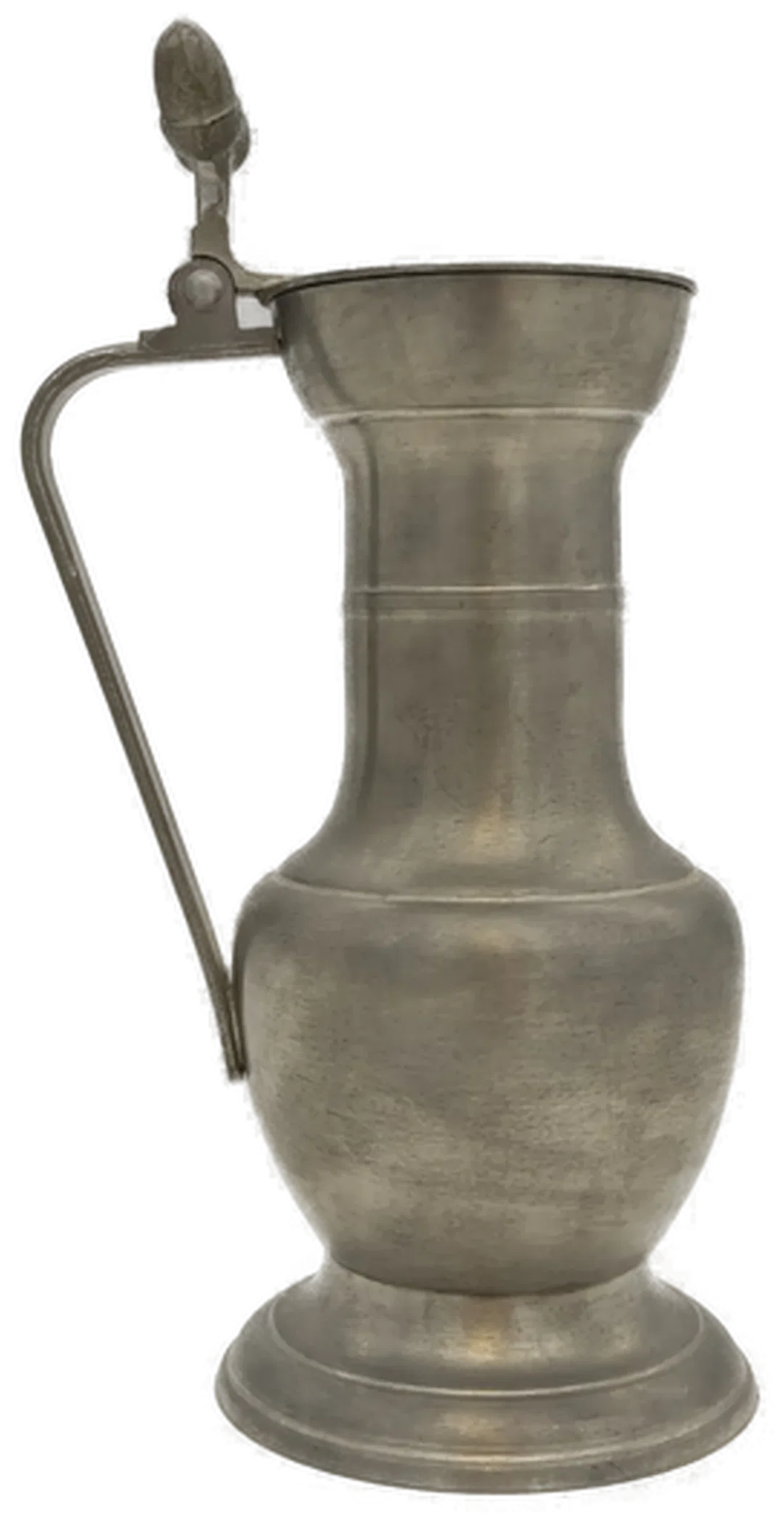  Zinnbecher Set 6-teilig von BMF (Bayerische Metallwarenfabrik) - Mittelalterliches Reliefmotiv - Reinzinn, inkl. Artina Zinnkanne mit Deckel – Bild 5