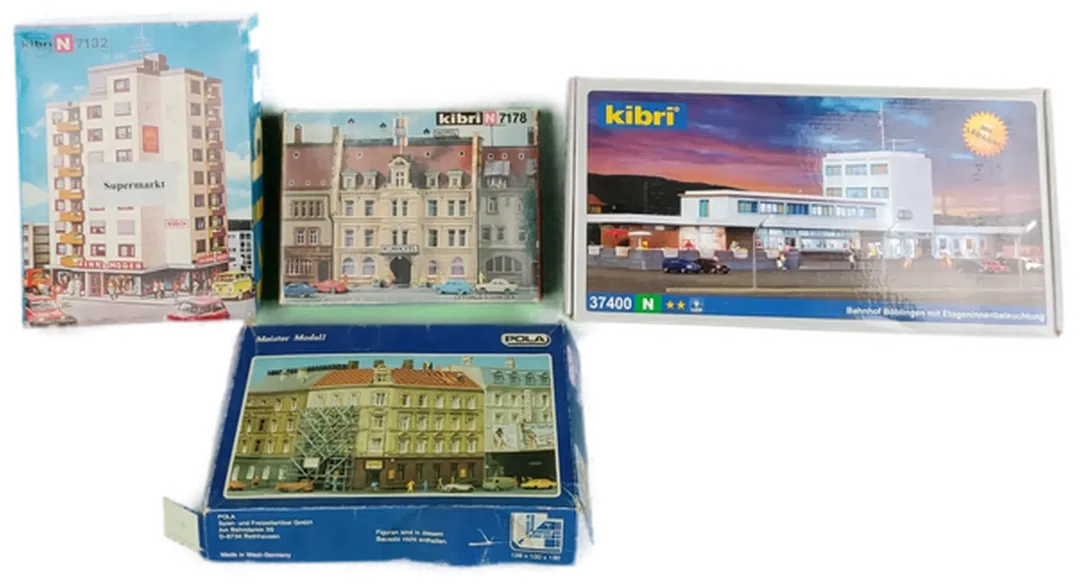 9 teiliges Modelleisenbahn Zubehör Set - Bild 4