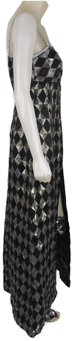 Faschingskleid mit Stulpen, Karneval, Fasching, Ball, Gr. S - Bild 6