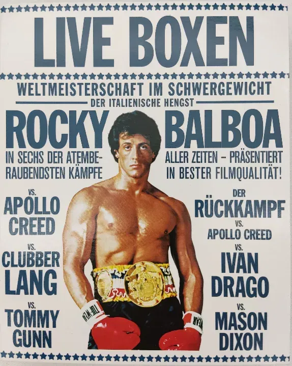 6er DVD Set - Live Boxen Rocky Balboa  - Bild 2