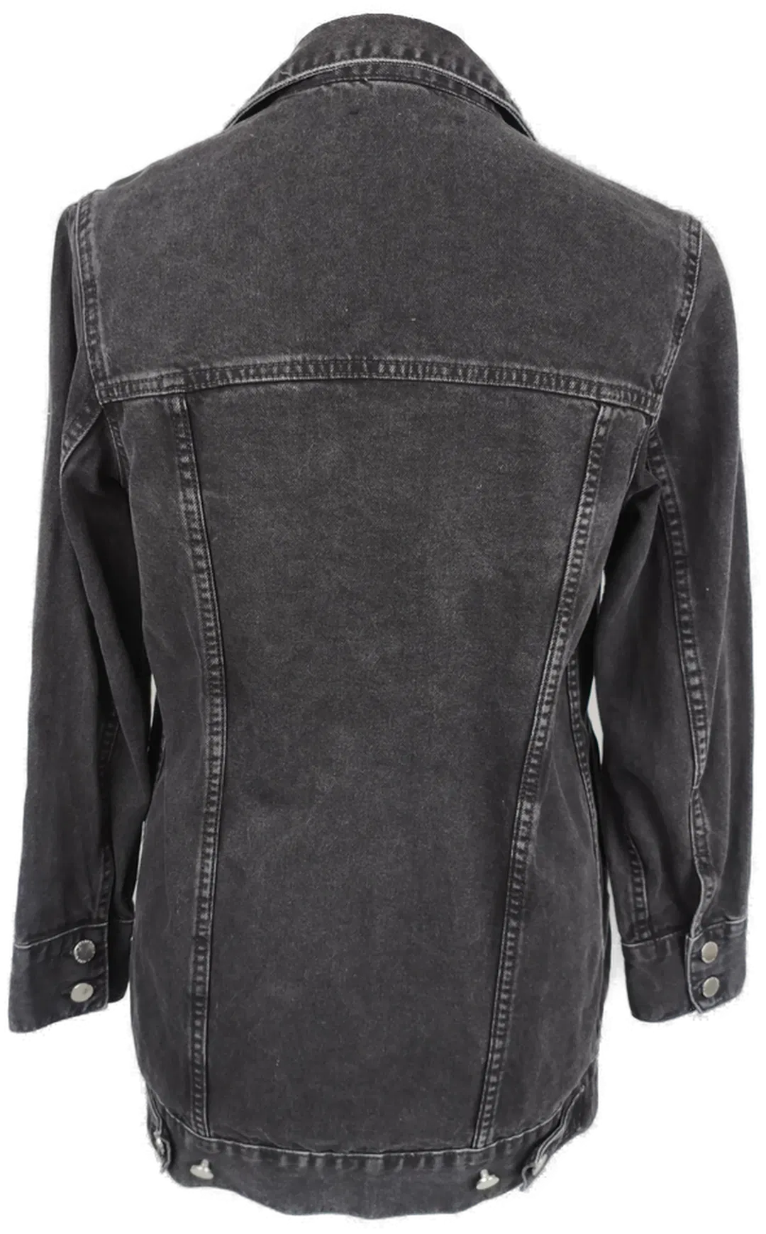 Lange Damenjeansjacke Gr. 34 - Bild 1