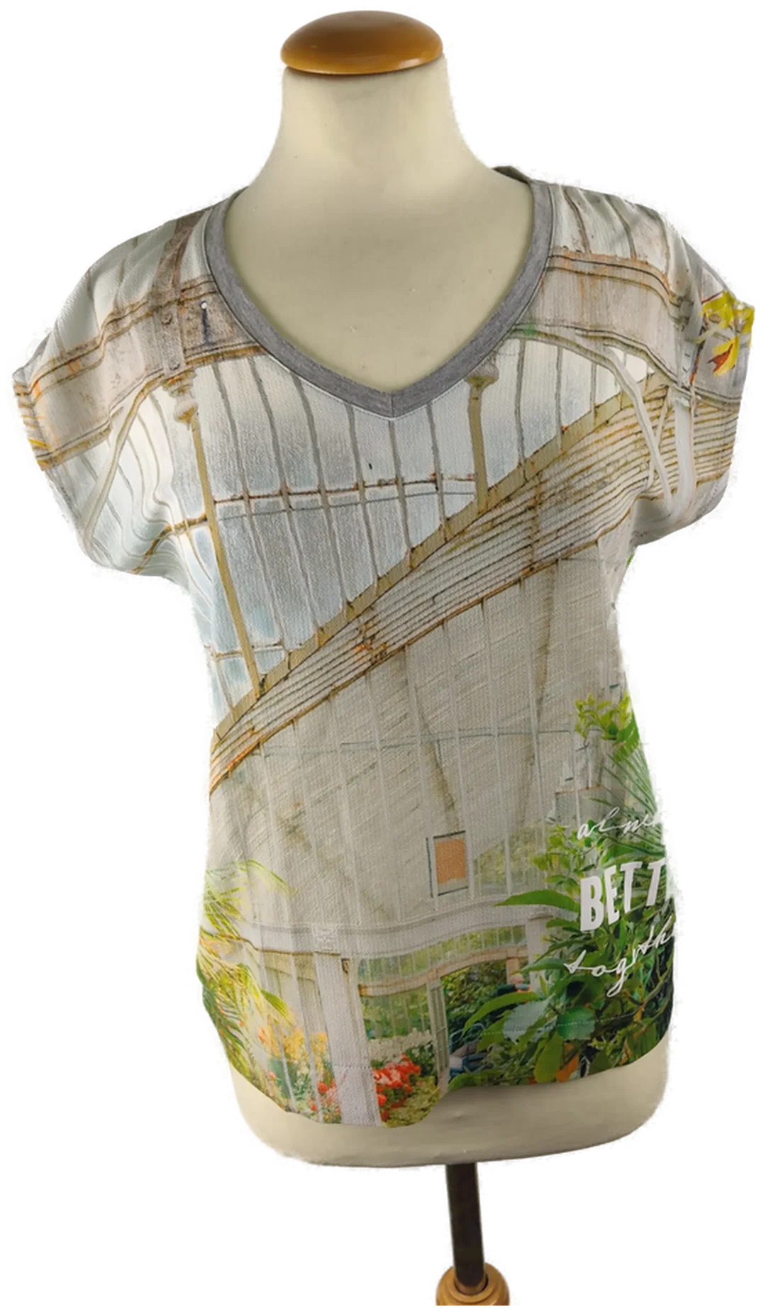Damen T-Shirt s.Oliver Gr. 32 Polyester | Sommerleicht - Bild 1
