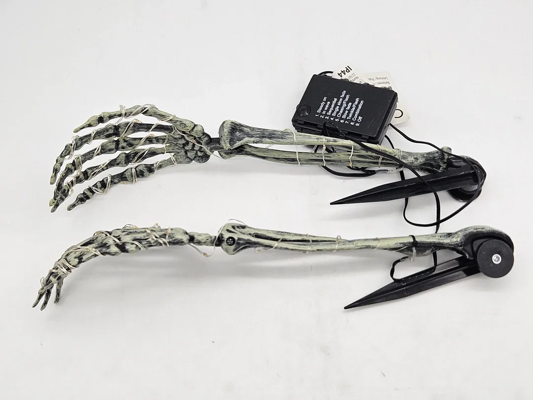 LED-Deko für Halloween " Skelettarme" – Bild 3