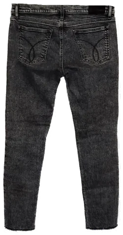Calvin Klein Damen Jeans grau Gr. M - Bild 2