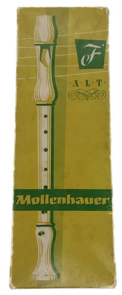 Mollenhauer Nr.21 Blockflöte Alt Deutsche Griffweise Birnbaum hell - Bild 5