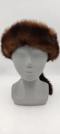 Vintage echter Pelz Nerzschal  - Bild 2