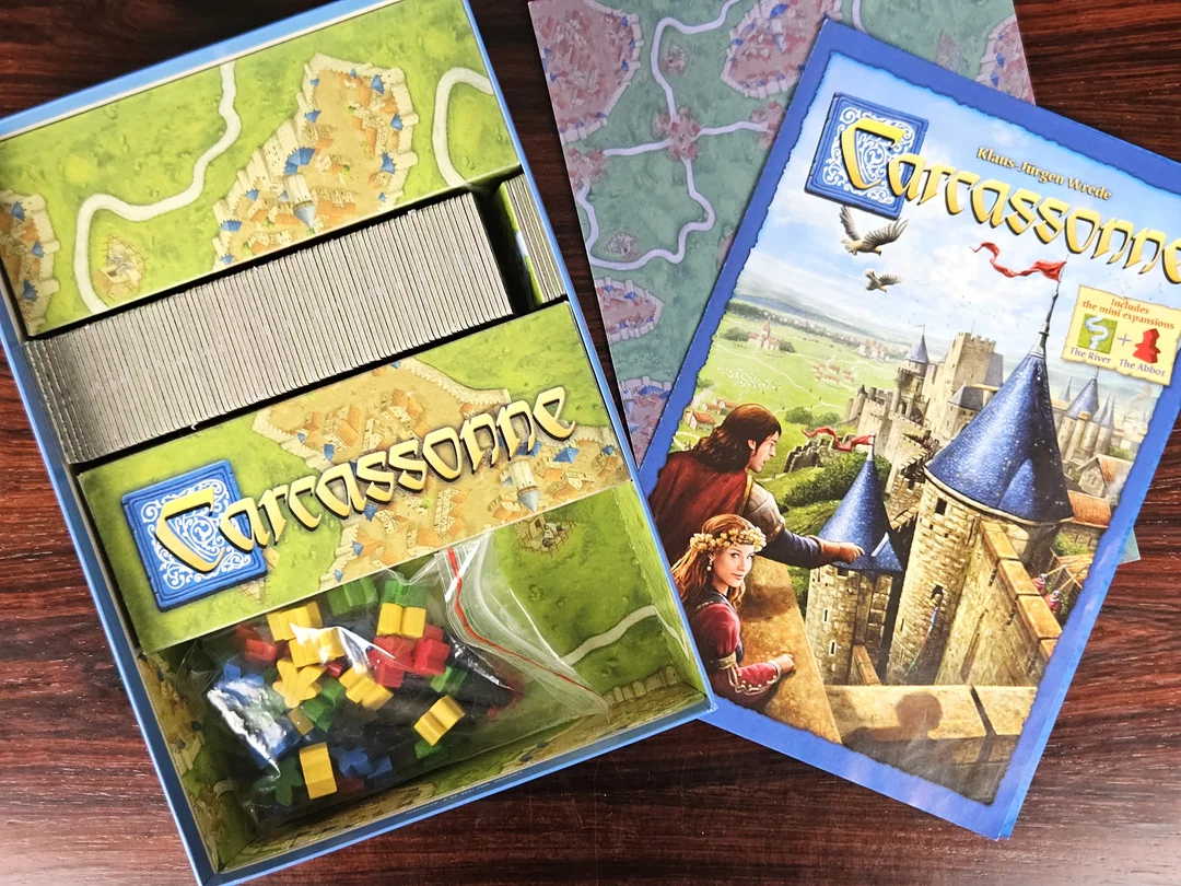 Carcassonne "Englisch" - Gesellschaftsspiel - Z-MAN Games – Bild 4