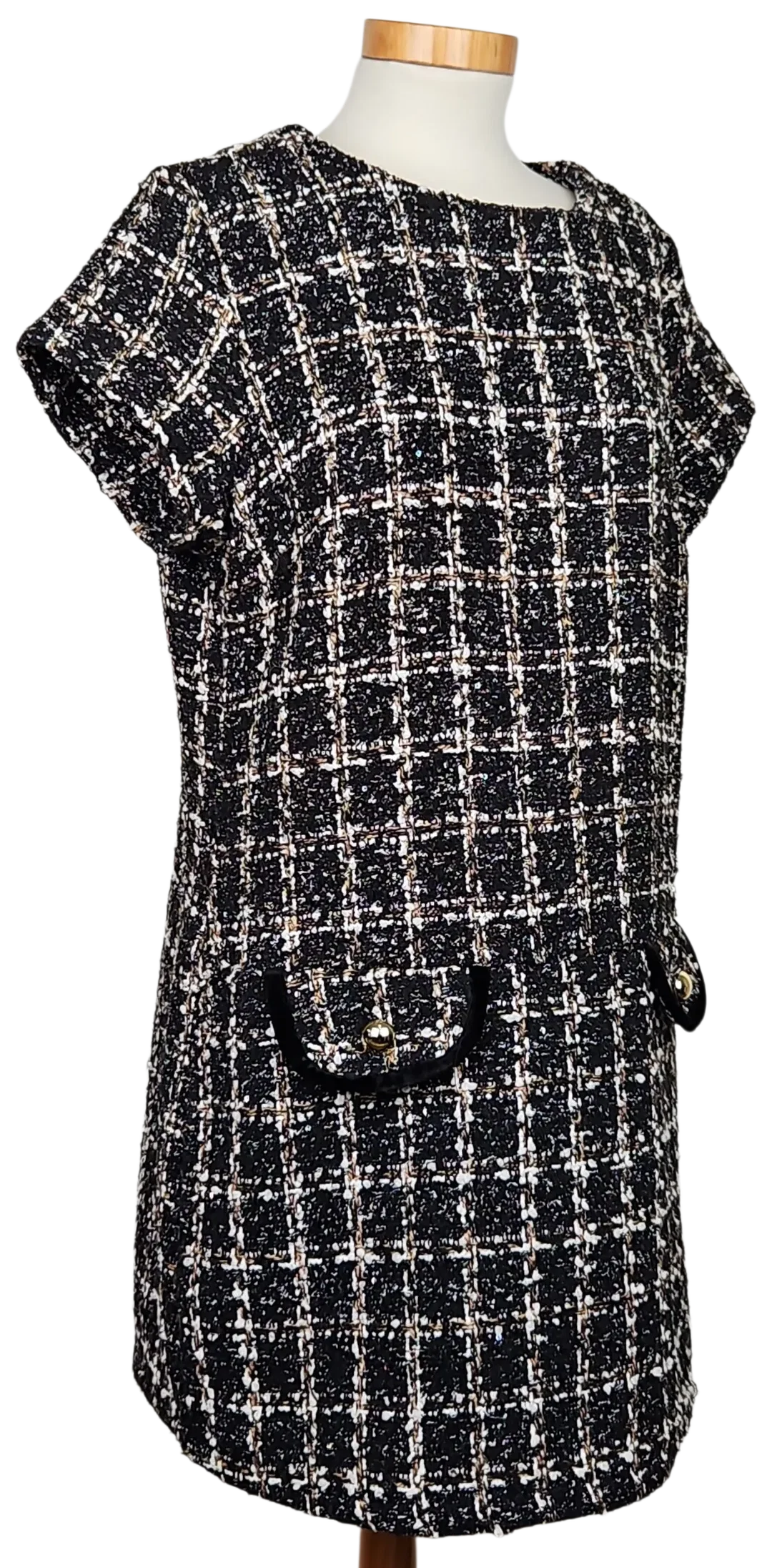 COLLOSEUM Damen Midikleid, schwarz - Gr. L  – Bild 2