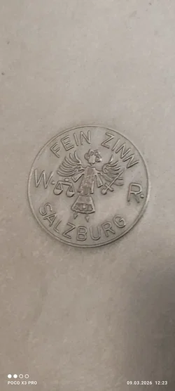 Zinnteller 2er Set, Sonstige, Aus Salzburger Zinnstube | Sammlerstück - Bild 9