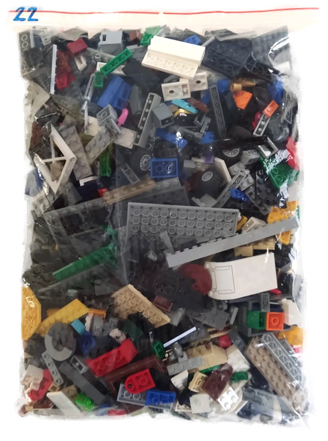 1,5 Kilo LEGO Steine gemischt Nr. 22 - Bild 4
