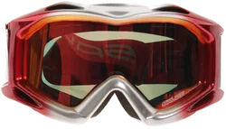 Salice Skibrille Rot/Silber – Doppelscheibe, Antifog, UV-Schutz, inkl. Microfaserbeutel - Bild 2