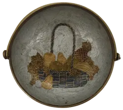 Obstschale aus Messing ⌀ 14cm - Bild 4