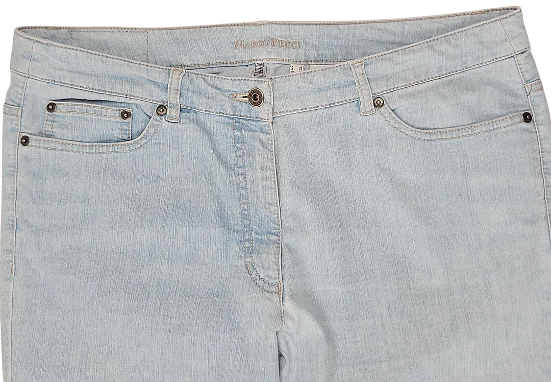 MARCO PECCI Damen Hose, hellblau - Gr. XL / 45 – Bild 3