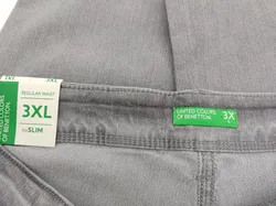 Benetton Kinder  Jeans grau Gr. 3XL (13-14 Jahre, 170 cm - Bild 3