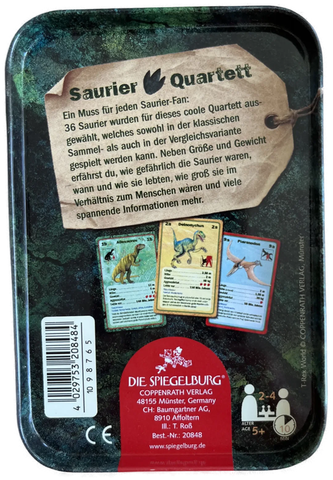 DIE SPIEGELBURG Saurier Quartett ab 5 Jahre – Bild 2