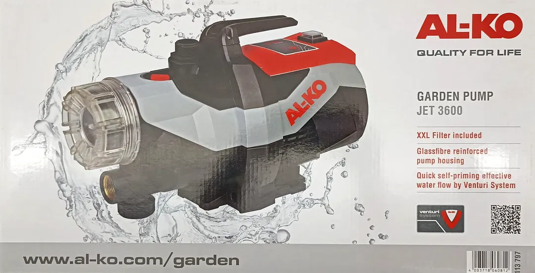 AL-KO Elektro-Gartenpumpe JET 3600 (OVP) - Bild 1