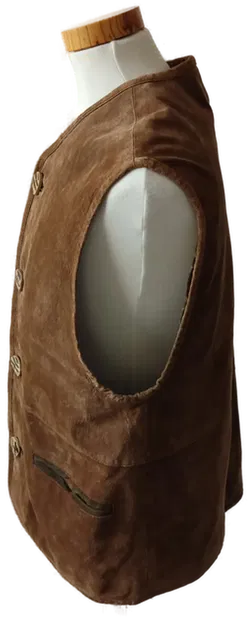 Richards Herrengilet Wildleder/Echtleder - 48 - Bild 2